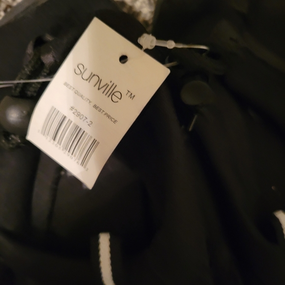 NWT Sunville Adult Black Aqua shoes size 10 Women/8 1/2 Mens - Picture 2 of 4